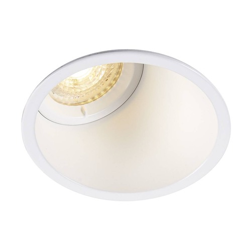 Kruhová - LA 113151 Vestavné svítidlo HORN -A, bílé matné, GU10, max. 50 W - BIG WHITE (SLV) - foto 1