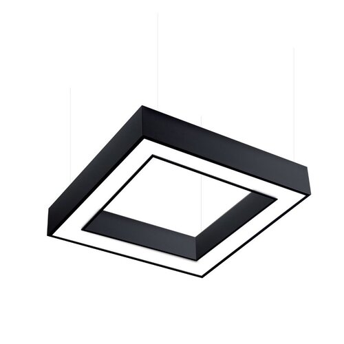 Hranatá - BPM 10196.95.PN.BK.OP.4K Závěsné svítidlo ALBERTA S-LIGHT SQUARE LED 91,2W 4000K 8500lm 95x95cm černé (10196.95.PN.BK.OP.4K) - BPM
) - - foto 1