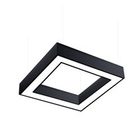 Hranatá - BPM 10196.95.PN.BK.OP.4K Závěsné svítidlo ALBERTA S-LIGHT SQUARE LED 91,2W 4000K 8500lm 95x95cm černé (10196.95.PN.BK.OP.4K) - BPM





) -