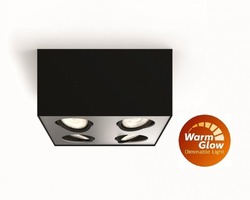 Downlight - PH 50494/30/P0 LED Bodové svítidlo Philips Box 50494/30/P0 černé 4x4,5W - PHILIPS (915005528401)