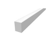 Al profily k přisazení - LA 1004897 GRAZIA 60 1,5 m bílá - BIG WHITE (SLV)