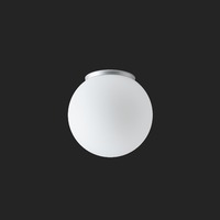 Kruhová - OS STY71522 STYX 2 stropní/nástěnné skleněné svítidlo stříbrná / bílá IP65 4000 K 9W LED DALI (původní kód OS 71522) - OSMONT