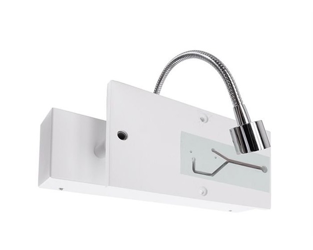 Dekorativní - IMPR 341171 VÝPRODEJ VZORKU - Nástěnné svítidlo Crateris III bílá 11,60W LED 3000K 650lm - LIGHT IMPRESSIONS - foto 1