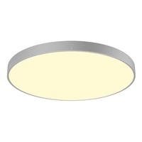 Kruhová - LA 1007327 MEDO® 90 stropní nástavbové svítidlo, kulaté, 2700/3000/4000K, 79W, fáze, 110°, šedá - BIG WHITE (SLV)