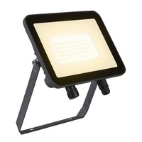 Reflektory - LA 1006193 FLOODI L nástěnné a stropní přisazené svítidlo antracit/transparentní 48 W 3000 K 100° - BIG WHITE (SLV)