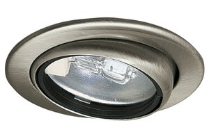 Zapuštěná - P 98474 Zápustné svítidlo do nábytku výklopné max.20W 12V G4 69mm kartáč - PAULMANN