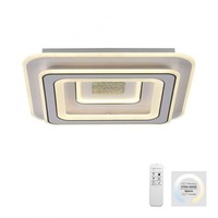Hranatá - LD 14283-16 TOLAGO LED stropní svítidlo bílé stmívatelné dálkovým ovladačem 3000-6500K - JUST LIGHT