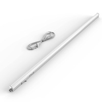 Přisazená - BRILO 2379-106 LED skříňkové svítidlo 87,3 cm 10W 1100lm bílé - BRILO