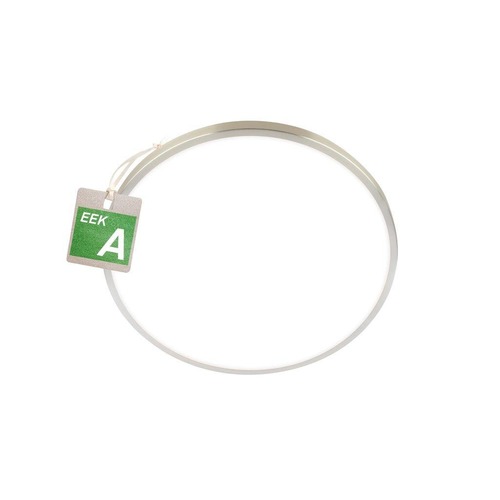 Kruhová - BRILO 3935012 Kaida stropní svítidlo pr.33 cm - 12,7W, 2900lm, LED, energetická třída A, neutrální bílá, matný nikl - BRILO - foto 1