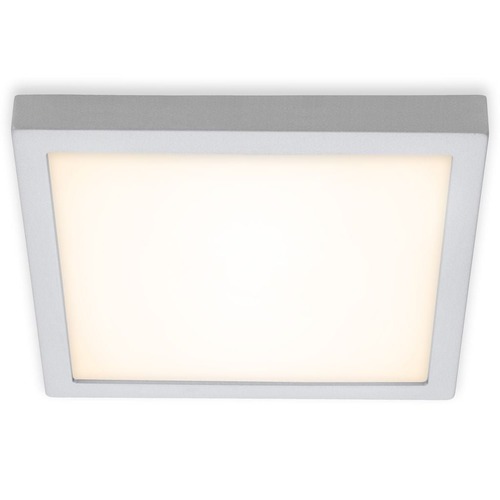 Hranatá - BRI 7142014 LED stropní svítidlo, 30 cm, 21 W, matný chrom (starý kód: BRI 7142-014) - BRILONER - foto 1