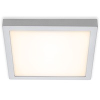 Hranatá - BRI 7142014 LED stropní svítidlo, 30 cm, 21 W, matný chrom (starý kód: BRI 7142-014) - BRILONER