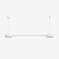 Dekorativní - LU 21.K1.60M DALI2 Závěsné svítidlo INFINITY II 31W LED 3000K akrylátové sklo bílá DALI 21.K1.60L - LUCIS