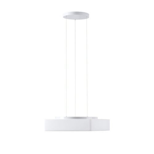 Hranatá - OS LIN73071 LINA LE7 závěsné skleněné svítidlo bílá IP40 3000 K 34W LED - OSMONT - foto 1