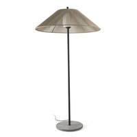 Sloupková - FARO 71569-10 SAIGON OUT C100 stojací lampa, šedá/béžová 2M - FARO