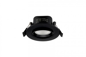 Koupelnová - IMPR 565460 Deko-Light vestavné bodové svítidlo - Surtur Tilt 68, 6 W, DTW, 1800-2700 K, černá - LIGHT IMPRESSIONS