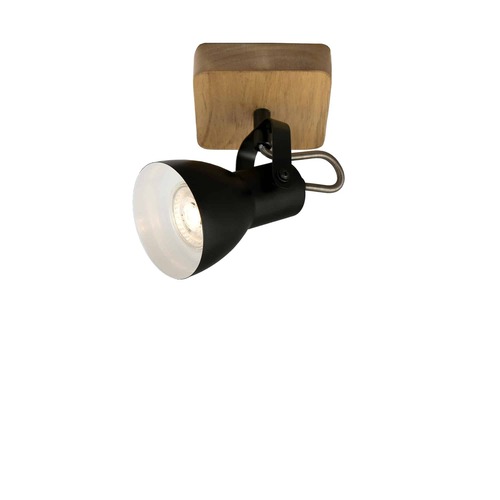 Bodová - BRILO 2902-015 Bodové svítidlo 13,5 cm 1xGU10 35W černá - BRILO - foto 1