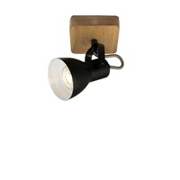 Bodová - BRILO 2902-015 Bodové svítidlo 13,5 cm 1xGU10 35W černá - BRILO