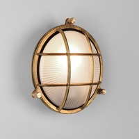 Přisazená - AST 1376005 Nástěnné / stropní svítidlo Thurso Round IP44 E27 42W mosaz - ASTRO Lighting