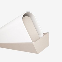 Podélná - LU AU3.L3.900.70M DALI2 Nástěnné svítidlo AULA 15,5W LED 3000K akrylátové sklo argento dorato DALI AU3.L3.900.70L - LUCIS