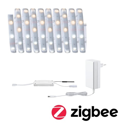 Dekorační - P 78869 MaxLED 250 LED Strip Smart Home Zigbee měnitelná bílá s krytím základní sada 3m IP44 12W 30LEDs/m měnitelná bílá 36VA - PAULMANN - foto 1