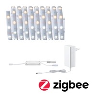 Dekorační - P 78869 MaxLED 250 LED Strip Smart Home Zigbee měnitelná bílá s krytím základní sada 3m IP44 12W 30LEDs/m měnitelná bílá 36VA - PAULMANN