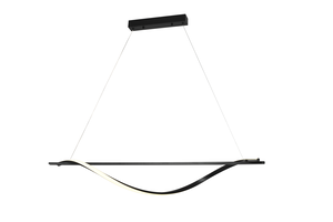 LED přívěšek - Závěsná LED lampa 17W Sand Black
