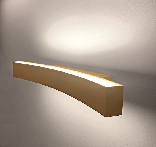 Podélná - TI 2027AOFBVE28A C01BR3 Nástěnné svítidlo BELLAIHome up/down 15W+15W 2700K bronz - Team Italia - foto 1