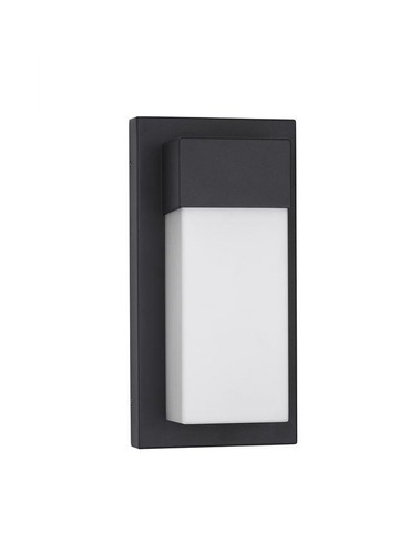 Nástěnná - NV 9060202 Venkovní nástěnné svítidlo LETO černý hliník akrylový difuzor LED 18W 3000K 220-240V 120st. IP65 - NOVA LUCE - foto 1