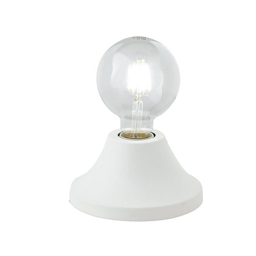 Stolní lampy dekorační - FAN I-VESEVUS-L BCO Stolní lampa LUMETTO VESEVUS bílá, 1xE27, 15 x 15 x 8 cm - FANEUROPE - foto 1