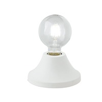 Stolní lampy dekorační - FAN I-VESEVUS-L BCO Stolní lampa LUMETTO VESEVUS bílá, 1xE27, 15 x 15 x 8 cm - FANEUROPE