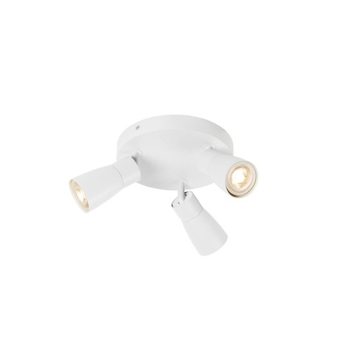 Bodová - LA 1008342 PURI 2.0 Dome nástěnné a stropní svítidlo, kulaté, 3 x max. 6W GU10, bílé - BIG WHITE (SLV) - foto 1