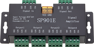 Spotřební materiál a příslušenství - Zesilovač DC5-24V 2x4=8 Skupina SPI Signál