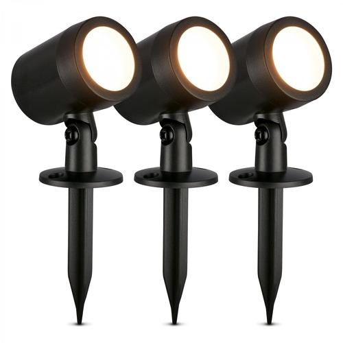 Zápichy - BRILO 3799035 LED zahradní bodové svítidlo, zápich, ochrana proti stříkající vodě, nastavitelné - BRILO - foto 1