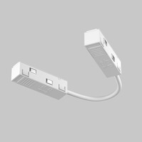 Lištové Magnetic Maytoni Exility - M TRA034CPC-42W-15-1 Flexispojka pro kolejnicový systém 260mm bílý plast Exility - MAYTONI