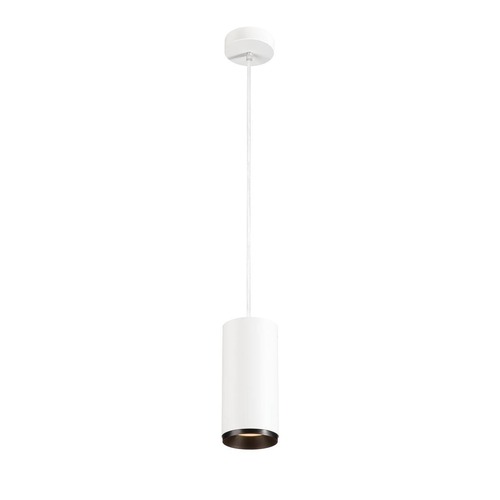 Subtilní - LA 1004344 NUMINOS® PD PHASE L vnitřní LED závěsné svítidlo bílá/černá 2700 K 60° - BIG WHITE (SLV) - foto 1