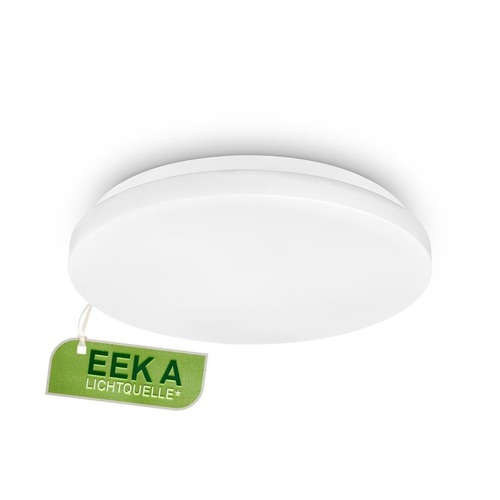 Kruhová - BRILO 3866016 Elipso A stropní svítidlo pr.29 cm - 8W, 1700lm, LED, třída A, bílé - BRILO - foto 1
