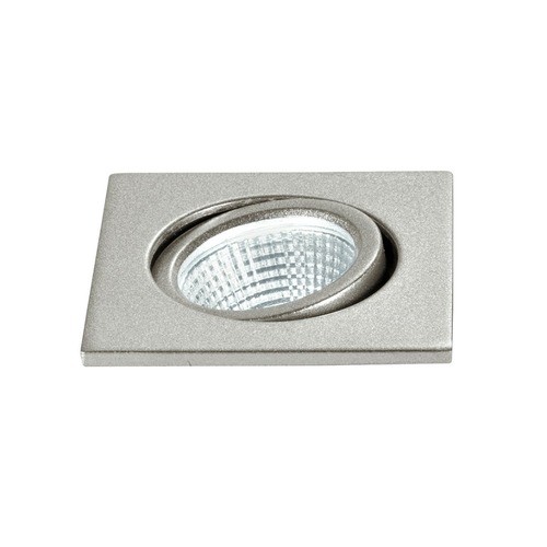Hranatá - FAN INC-POLARIS-Q3 Zápustné svítidlo LED Polaris, nikl/hliník, 3 W, 300 lm, 4000 K, 6,6 x 6,6 x 5,7 cm - FANEUROPE - foto 1