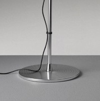 Kotvící prvky, držáky, závěsy - AR 0763010A Základna + stojna hliník (LED verze) Tolomeo Mega Floor - ARTEMIDE