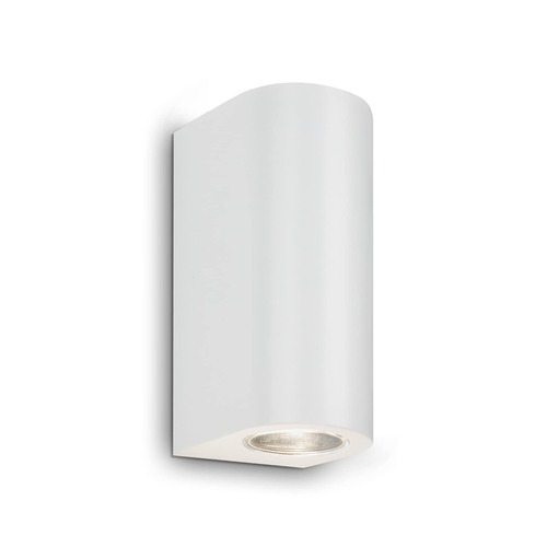 Nástěnná - BRILO 3648-026 LED venkovní svítidlo, 15,5 cm, 2x GU10, 4,7 W, bílé - BRILO - foto 1