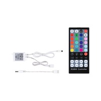 Ovladače pro vícebarevné LED pásky, RGB, RGBW - P 70526 MaxLED řídící jednotka RGBW vč. IR dálkové ovládání DC 24V max. 144W bílá - PAULMANN