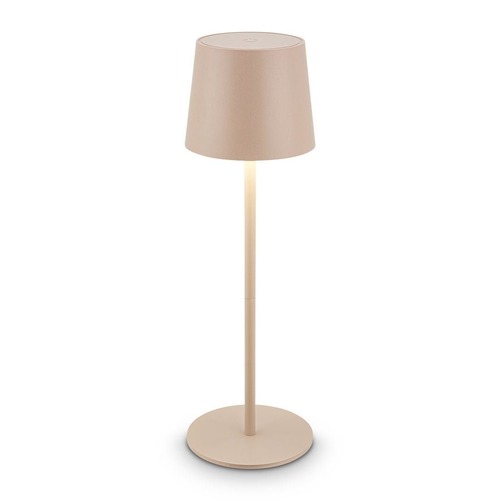 Stolní lampy dekorační - BRILO 7708011 Bota stolní lampa - 1,8W, 120lm, nabíjecí, LED, stmívatelné, dotykový vypínač, teplá bílá, béžová - BRILO - foto 1