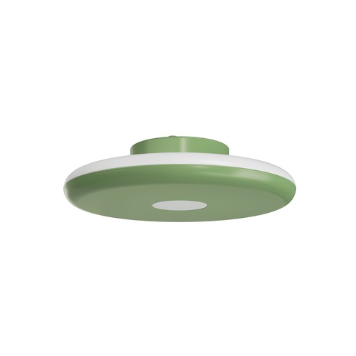 Kruhová - OS ZET60032 ZETA 1 PF stropní/nástěnné plastové svítidlo zelená / bílá IP40 3000 K 31W LED - OSMONT - foto 1
