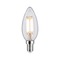 E14 - P 28611 LED svíčka 4,5W E14 čirá teplá bílá - PAULMANN