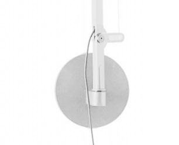 Kotvící prvky, držáky, závěsy - AR 1742020A Demetra držák nástěnné lampy bílá Demetra Wall - ARTEMIDE - foto 1