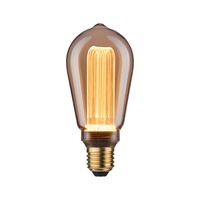 E27 - P 28879X VÝPRODEJ VZORKU - Inner Glow Edition LED žárovka Arc E27 230V 3,5W 1800K zlatá - PAULMANN