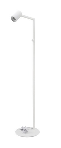 Stojací lampy - IMPR 343037 Deko-Light stojací svítidlo Can Tilt, 1x 7,5 W GU10, bílá - LIGHT IMPRESSIONS - foto 1