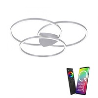 Kruhová - PN 6579-95 Q-KATE LED stropní svítidlo kruhové s nastavitelnou teplotou barvy Smart Home ZigBee 2700-5000K - PAUL NEUHAUS