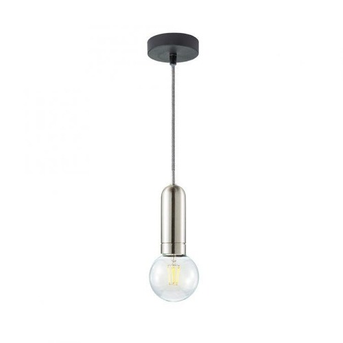 Dekorativní - LD 14775-55 TURN ME Závěsné svítidlo v barvě oceli pro E27 filament žárovku do 60 W v industriálním stylu - LEUCHTEN DIREKT / JUST LIGHT - foto 1