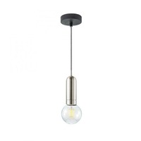 Dekorativní - LD 14775-55 TURN ME Závěsné svítidlo v barvě oceli pro E27 filament žárovku do 60 W v industriálním stylu - LEUCHTEN DIREKT / JUST LIGHT
