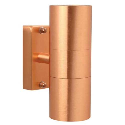 Nástěnná - NOR 21279930 Venkovní nástěnné svítidlo Tin 2x35W GU10 měď čirá - NORDLUX - foto 1